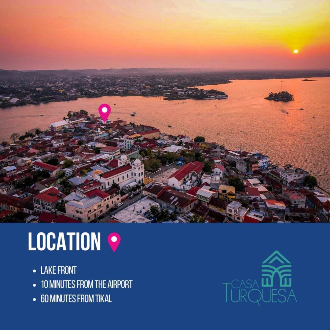 Hotel Casa Turquesa Flores Kültér fotó